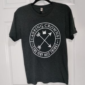 Casting Crowns Christian band heathered grey tshirt  (maybe juniors XL)